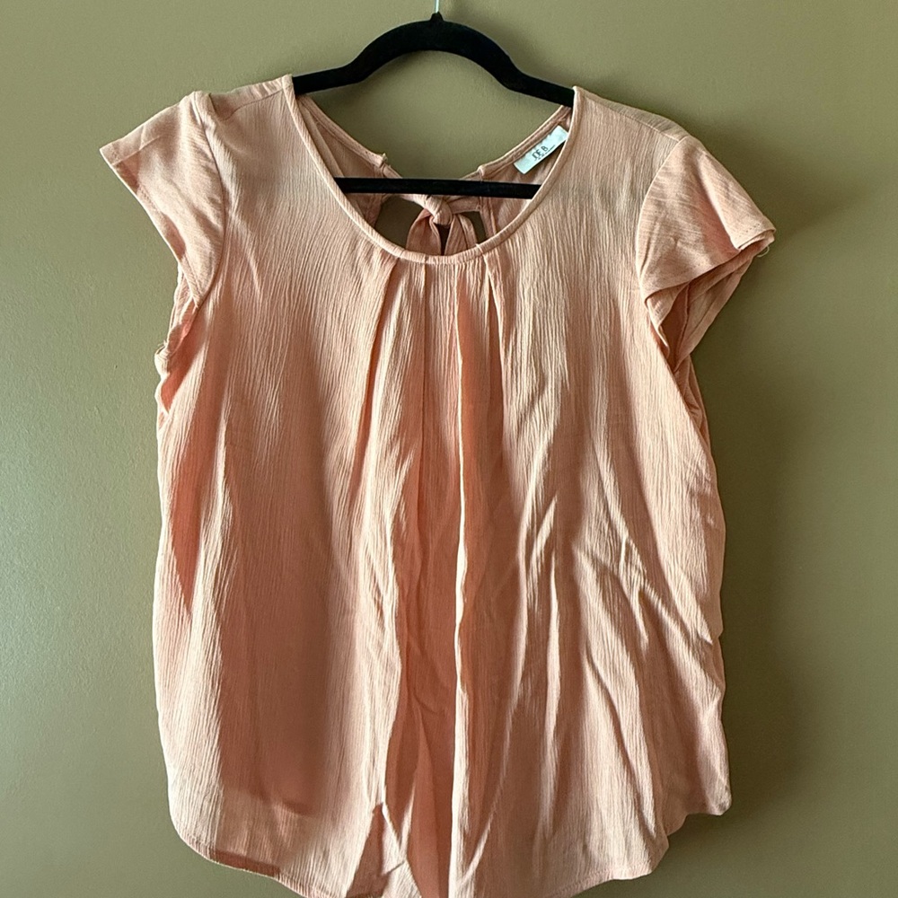 Peach Women's Top